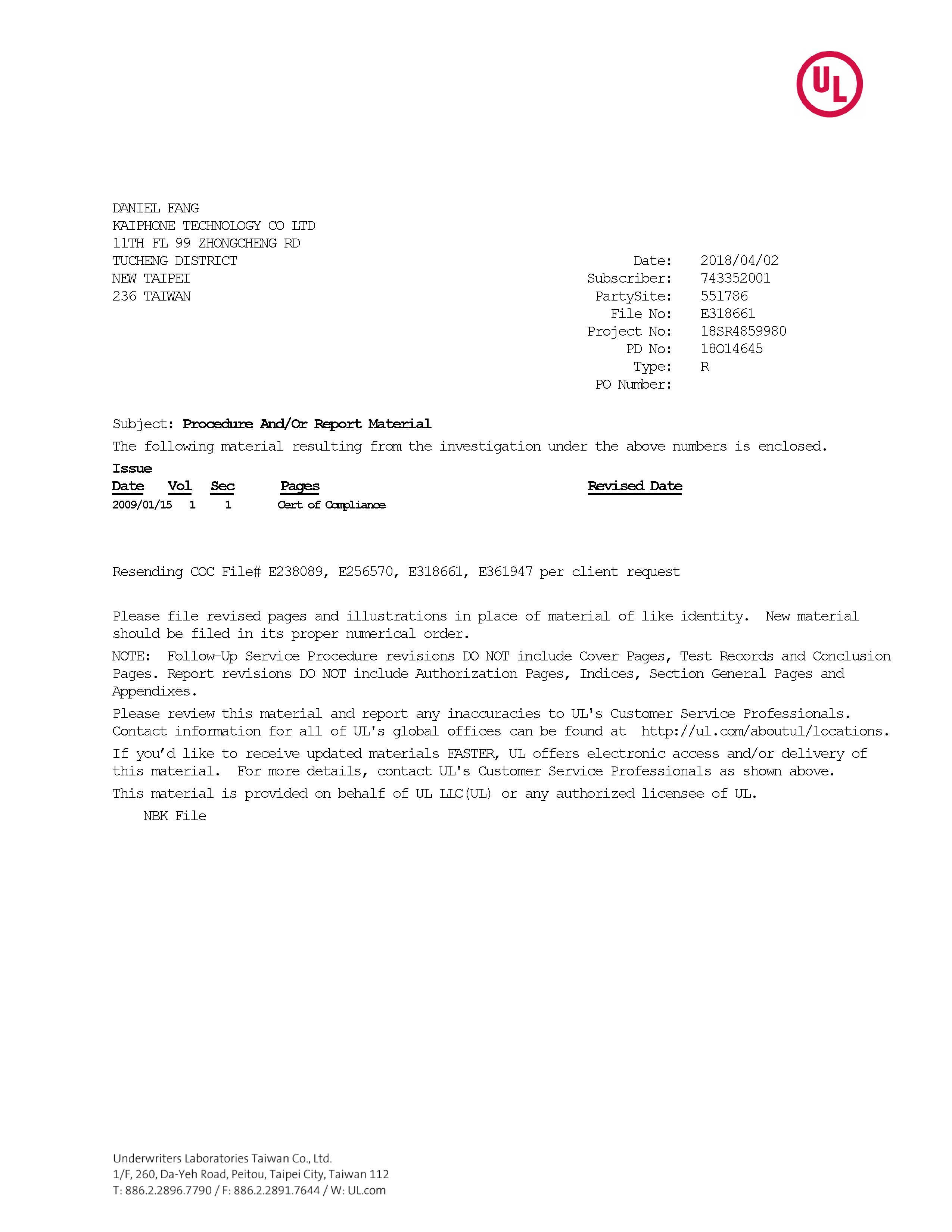 ATL APL E318661 743352001-1